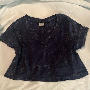 Flowy Tie Dye Crop Top